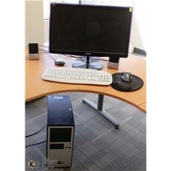 RM6-CUSTOM BUILT DESKTOP WITH 22" PHILIPS LED