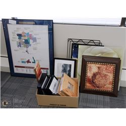 RM8-WALL DECOR INCLUDING MIRRORS AND OIL SANDS