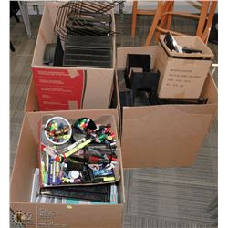 OPEN-LARGE LOT OF MISC. OFFICE SUPPLIES