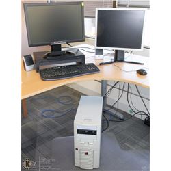 RM26-CUSTOM BUILT DESKTOP WITH DUAL MONITORS