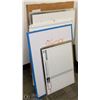 Image 1 : BACK-LOT OF WHITEBOARDS, CORK BOARDS AND A