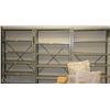 Image 1 : RM42-LOT OF 3 METAL STORAGE SHELVES