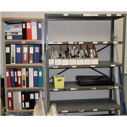 RM42-SET OF 2 METAL STORAGE SHELVES
