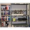 Image 1 : RM42-SET OF 2 METAL STORAGE SHELVES