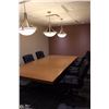 Image 5 : RM43-LARGE SOLID WOOD BOARDROOM TABLE WITH