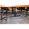 Image 6 : RM43-LARGE SOLID WOOD BOARDROOM TABLE WITH
