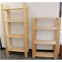 DESIGN-2 WOODEN STORAGE SHELVES