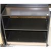 Image 1 : ART-BLACK ROLLING SHELVING UNIT 25.5"H X 28"W
