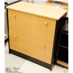 ART-TWO DOOR CREDENZA 33"H X 31.5"W X 16"D