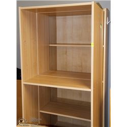 ART-SET OF 3 BOOKCASES