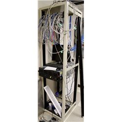 SERVER-SERVER RACK AND THREE HP1810-24G