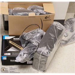 SERVER-TWO NEW LOGITECH AUDIO SPEAKER SYSTEMS