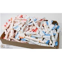 BOX OF SEAMSTRESS MEASURING TAPES