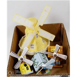 BOX OF WINDMILLS
