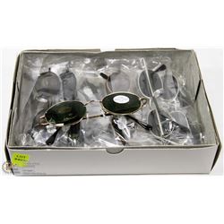 BOX OF QUALITY DESIGNER SUNGLASSES