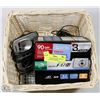 Image 1 : BOX W/ HOUSE PHONES AND FUJI FINE PIX P47FD CAMERA