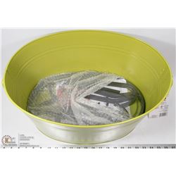 NEW METAL HAMPTON BAY PARTY BIN