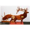 Image 1 : WOOD ELK & WOOD FISH DISPLAY
