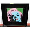Image 1 : MARILYN MONROE PICTURE 21"X21"
