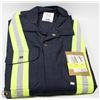 Image 1 : COVERALLS W/REFLECTIVE STRIPING - SIZE 54