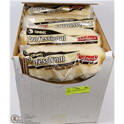 LOT OF 16 REPLACEMENT PAINT ROLLERS