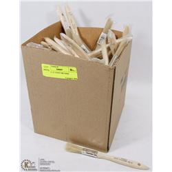 BOX OF 1/2" PAINT BRUSHES