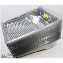 LOT OF 80 PLUS PLASTIC PAINT TRAY LINERS