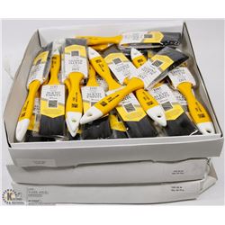 3 FLATS OF 2" PAINT BRUSHES FOR ALKYD PAINT