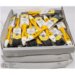 3 FLATS OF 2" PAINT BRUSHES FOR ALKYD PAINT