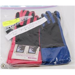 2PK LADIES SPANDEX TEXTING GLOVES