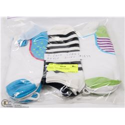 9PK LADIES ANKLE SOCKS
