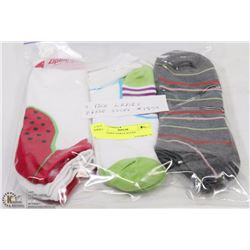9PK LADIES ANKLE SOCKS
