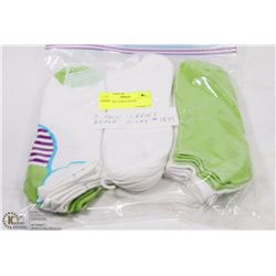 9PK LADIES ANKLE SOCKS