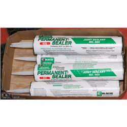 LOT OF 5 LARGE RUSCOE PERMANENT SEALER FOR USE
