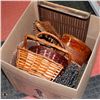 Image 1 : BOX OF BASKETS