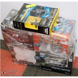 LOT OF 4 THUNDER TUMBLER REMOTE CONTROL CAR &