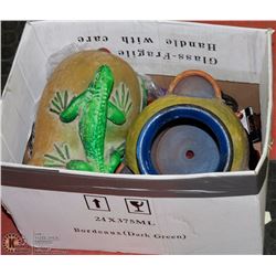 BOX OF 2 MEXICAN POTS