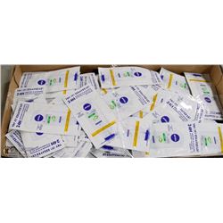 FLAT OF SHOWER-GEL BODY LOTION PACKETS