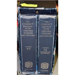 VINTAGE 1981 COMPACT EDITION OXFORD