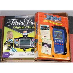 SET OF 2 VINTAGE HANDHELD GAMES TANGLED