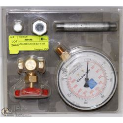 NEW AIR/WATER GAUGE KIT 0-300 PSI