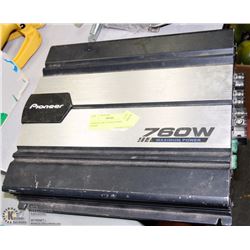 PIONEER AMP 760 WATT MAX POWER