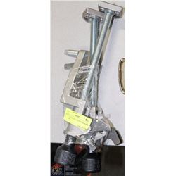 A PAIR OF DEWALT QUICK RELEASE CLAMPS