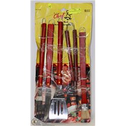 NEW 5 PIECE MASTER CHEF BBQ SET