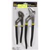 FIX IT LARGE 2PC GROOVE JOINT PLIER SET (NEW)