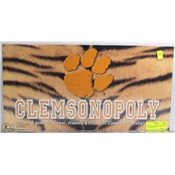NEW STILL SEALED CLEMSONOPOLY - CLEMSON UNIV