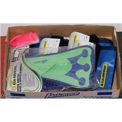 FLAT OF NEW U.S. DIVERS ACCESSORIES