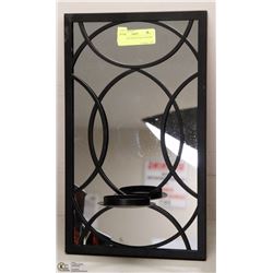 MIRRORED CANDLE WALL HANGER
