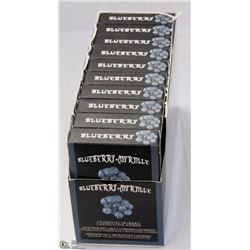 CASE OF 10 PACKS OF 5 ATOMIZED CARTRIDGES BLUEBERRY