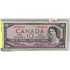 Image 1 : 1954 CANADIAN $10.00 DEVILS FACE DOLLAR BILL